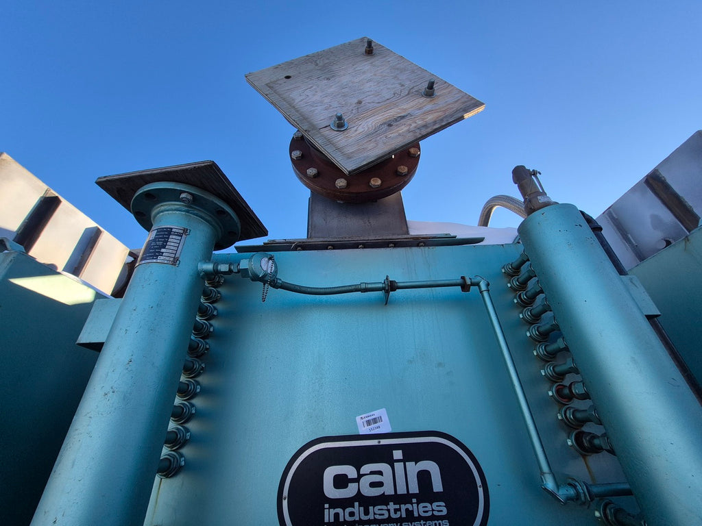 CAIN INDUSTRIES Exhaust Gas Heat Recovery Heat Exchanger 586 Sq Ft 150 PSI ASME 