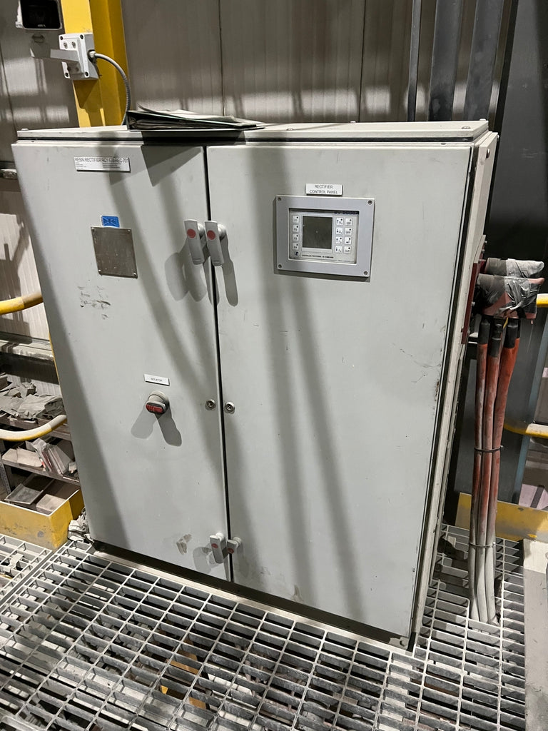 COMO ENGINEERS 8 Volt 2000 Amp Resin Rectifier RC2 w/ Cathode Electrowinning Cell