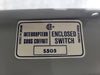 FEDERAL PIONEER 30 Amp, 600 Volts Disconnect Switch 5336