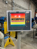 ACCURPRESS 8' x 100 ton CNC Hydraulic Press Brake 71008, w/ tooling, STI, back gauge