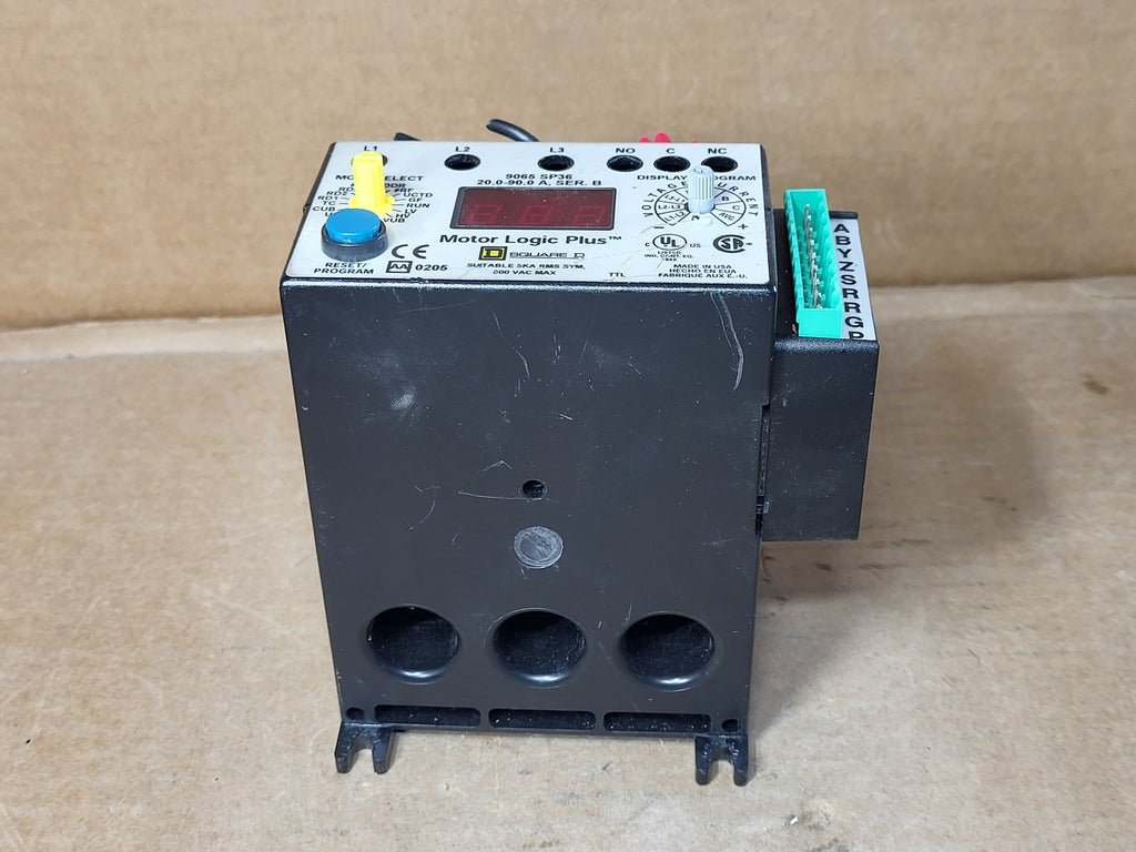 SQUARE D Programmable Solid State Overload Relay 9065 SP36