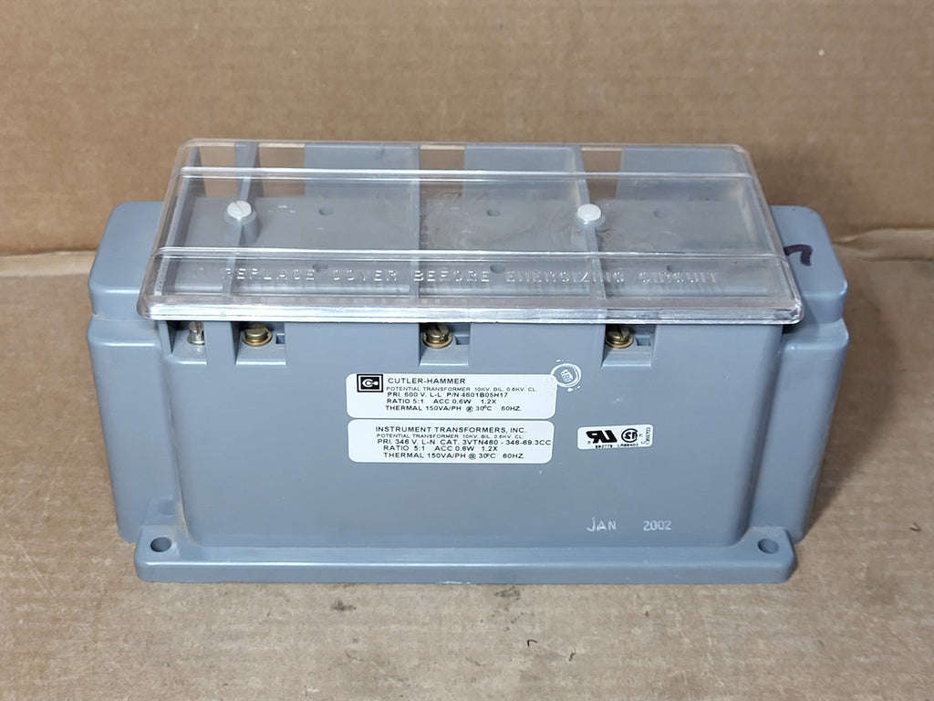 INSTRUMENT TRANSFORMERS Ratio 5:1 Potential Transformer 3VTN460-346-69.3CC