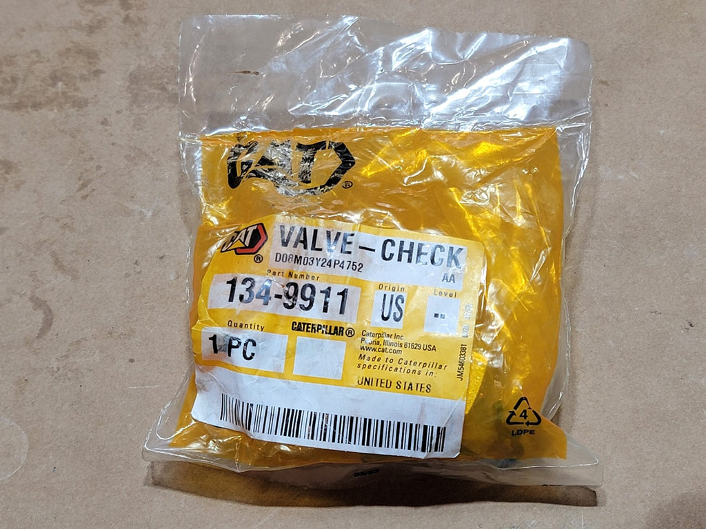 CATERPILLAR Check Valve 134-9911