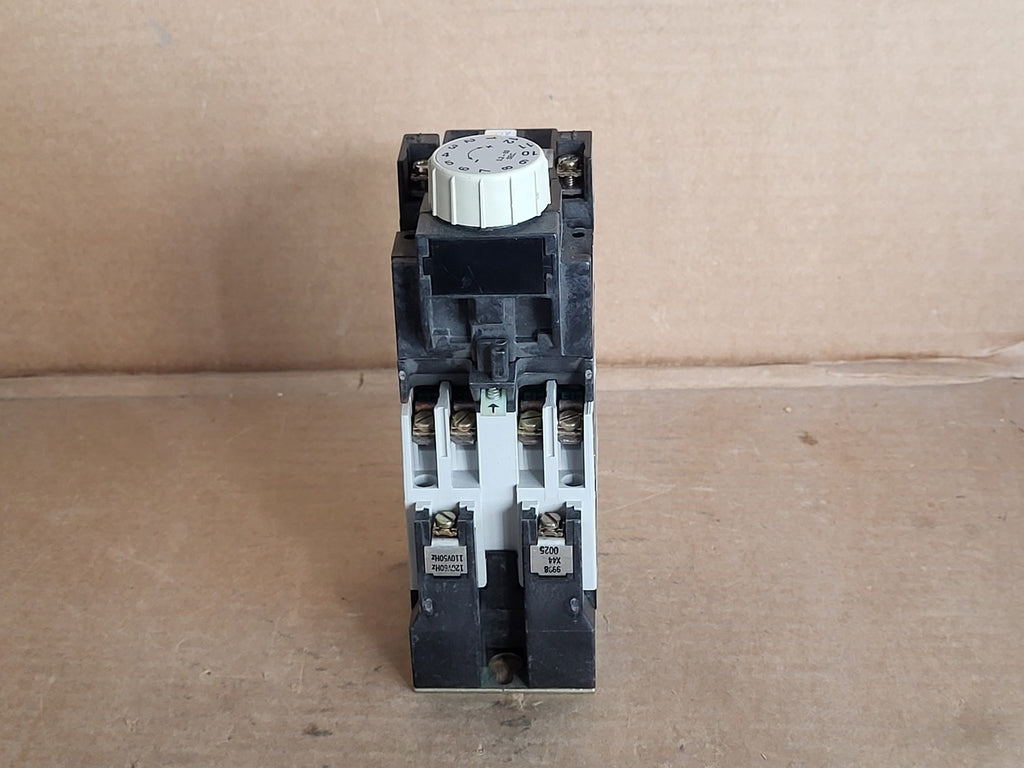 SQUARE D 20 Amp Industrial Control Relay 8501X040 w/ Timing Relay 8501XTE1 0.2-60 sec