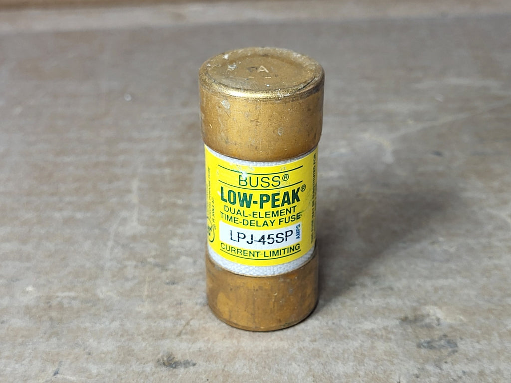 BUSSMANN 45 Amp 600 Volts Class J Fuse LPJ-45SP