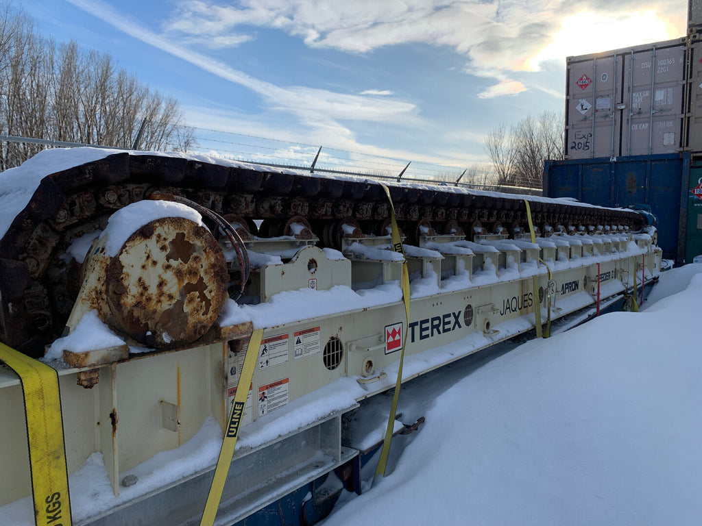 TEREX Jacques D3C Apron Feeder, 650 mm x 7581 mm