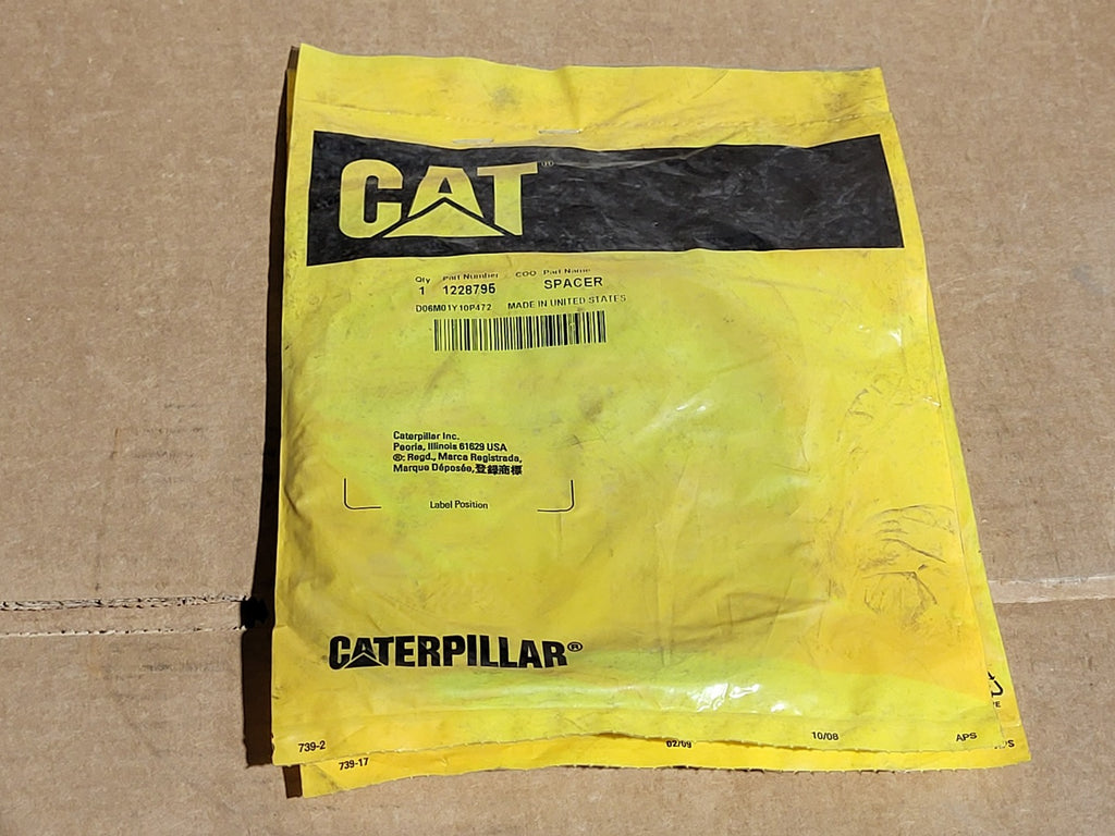 CATERPILLAR 6mm Thick Cabin Liner Spacer 122-8795