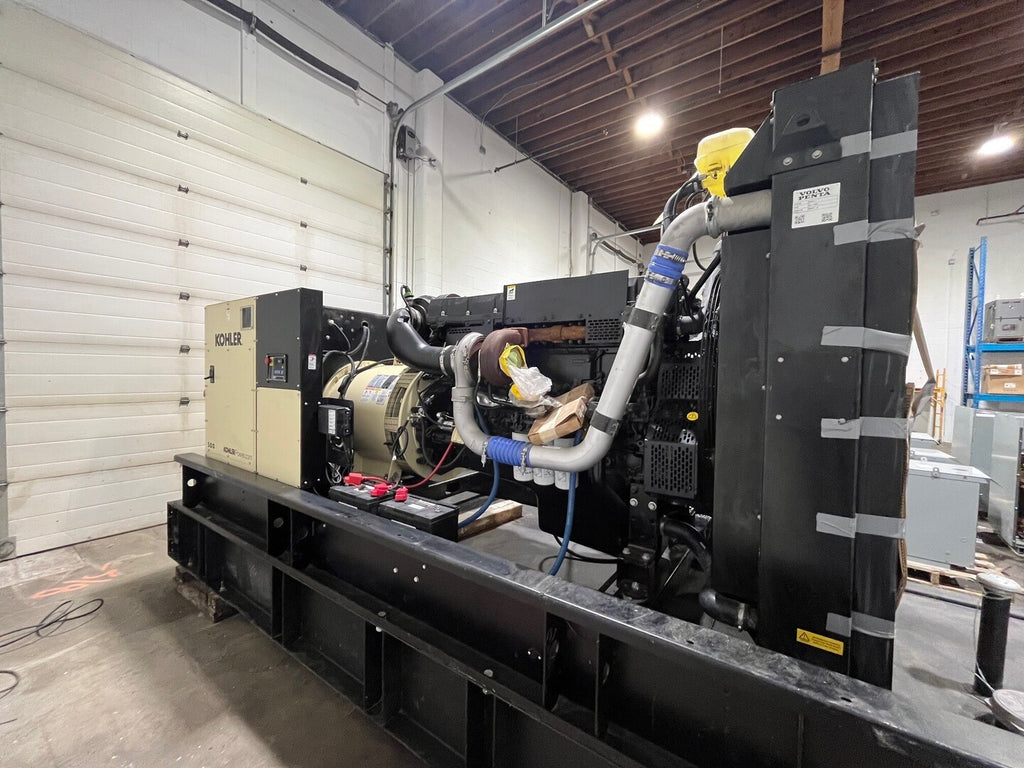 KOHLER 500 kw, 631 kVA 347/600 Volts Generator 500REOZVC