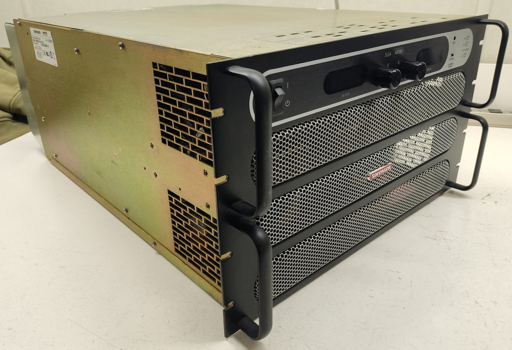 SORENSEN SGA400/50D-2AAA DC Analog Programmable Power Supply 0-400 Volts, 50 Amps, 20 kW