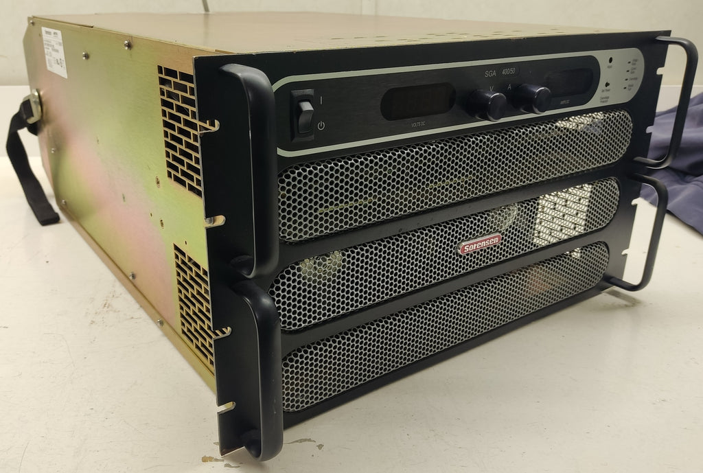 SORENSEN SGA400/50E-2AAA DC Analog Programmable Power Supply 0-400 Volts, 50 Amps, 20 kW