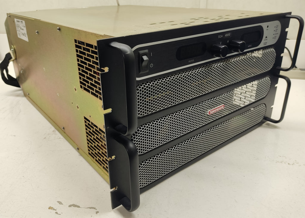 SORENSEN SGA400/50D-2AAA DC Analog Programmable Power Supply 0-400 Volts, 50 Amps, 20 kW