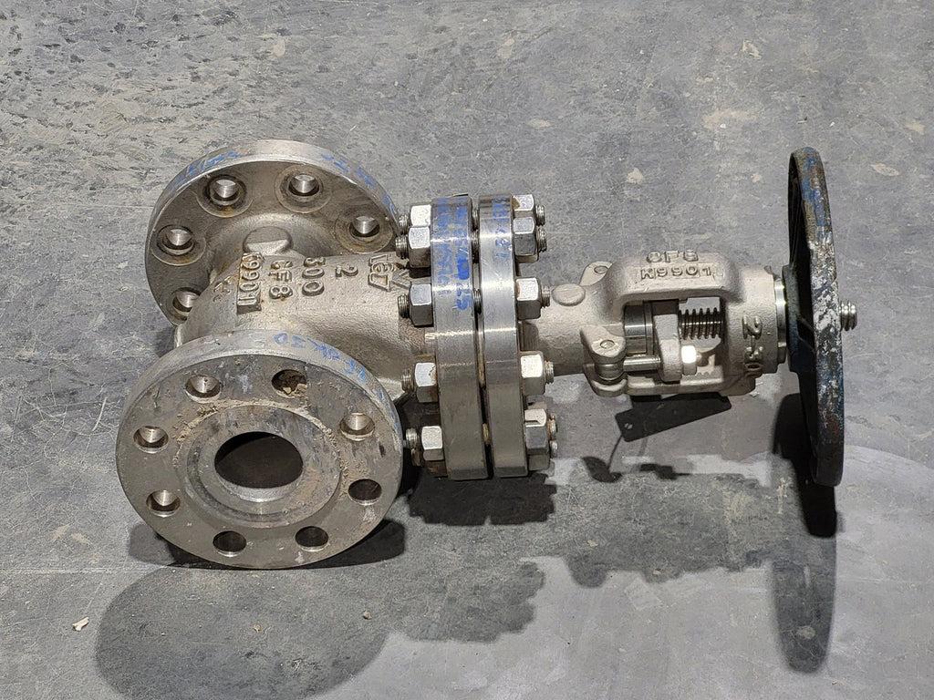 WILLIAMS VALVE CORPORATION 2" Class 300 Gate Valve S30F-62-304
