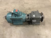 BALDOR 14.63:1 Ratio Speed Reducer GIF1488E-DL w/ 15 hp Inventer Motor 