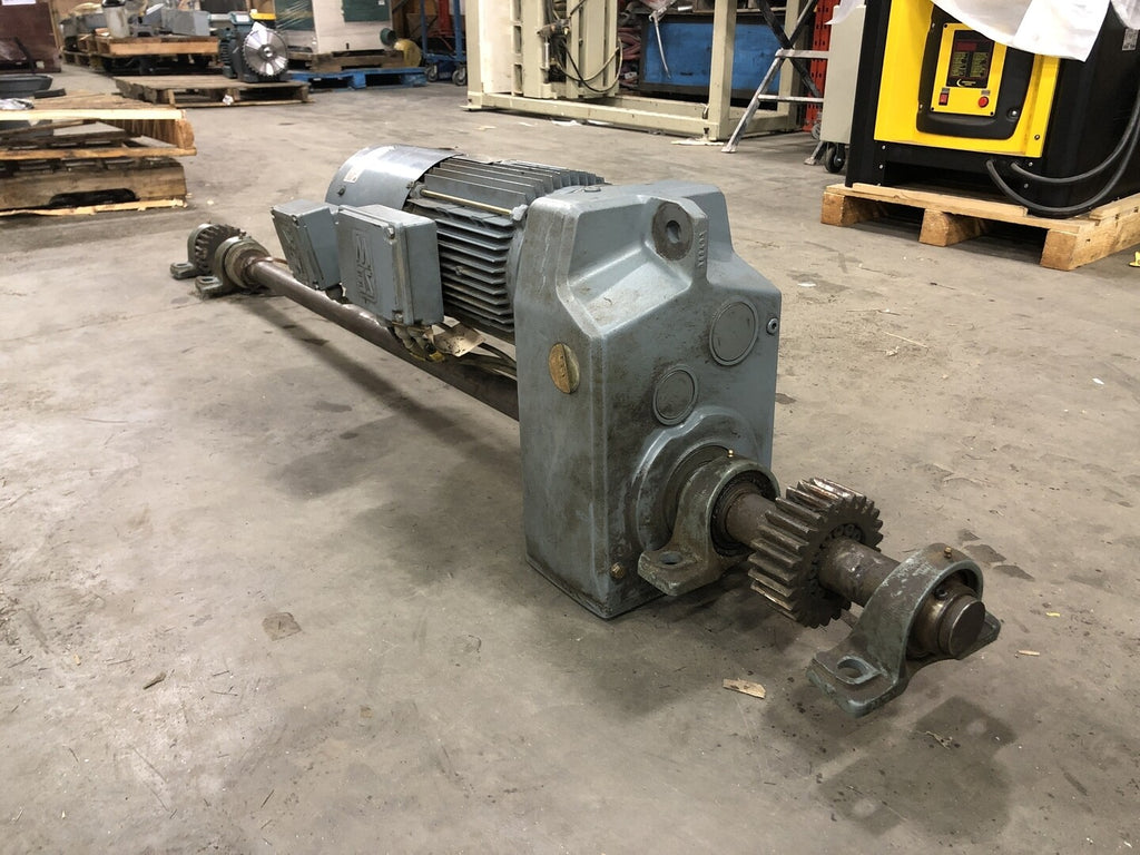 SEW 5.5 kW Reducer w/ 5 hp AC Inverter Motor