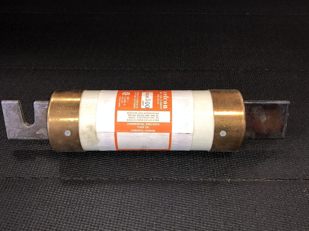 CEFCON 500 Amp Class R Time Delay Fuse CRS-R-500