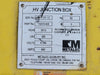 METALEC 600 Amp, 4160 Volts, 3-Ph HV Junction Box 132C5-600