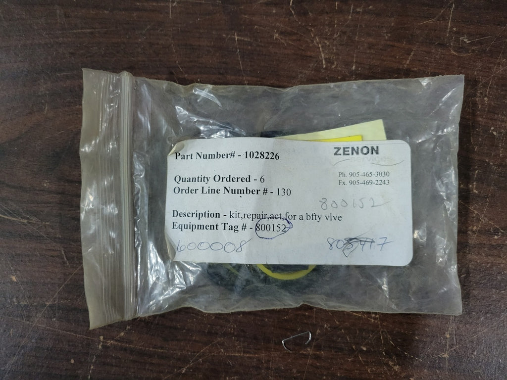 TYCO ELECTRONICS Pentair Spares Kit (Nitrile) 004 PR3925006ML18 for Butterfly Valve