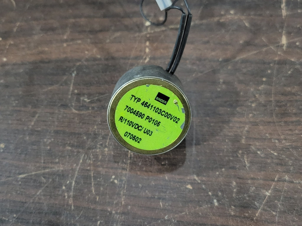 BINDER Scrap - Solenoid Close Coil 110/125 VDC 7004590 P0115 