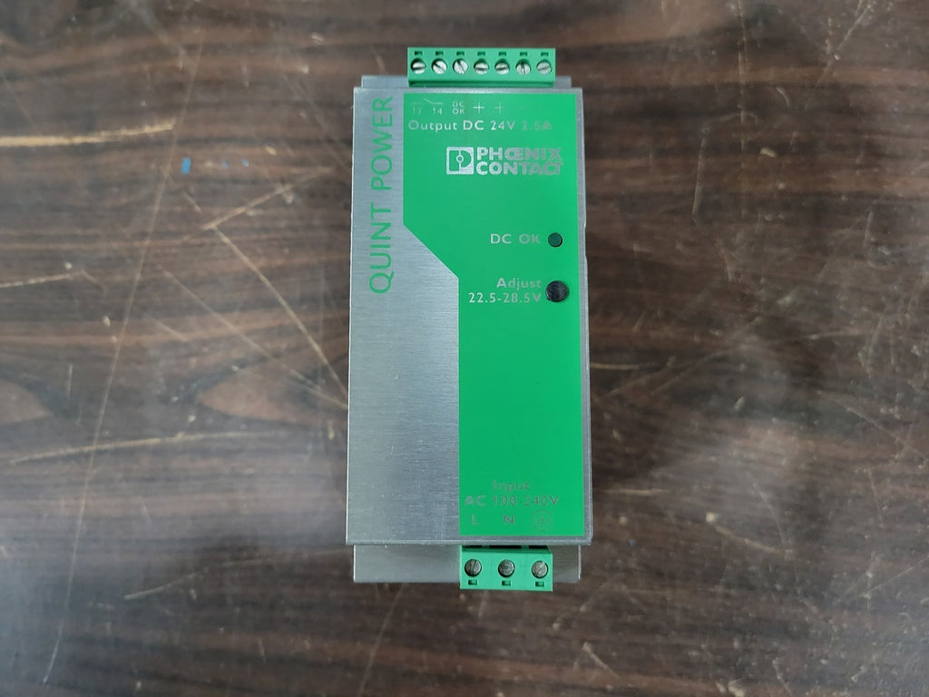 PHOENIX AUTOMATION Scrap - 2.5 Amp 240 Volts Power Supply QUINT-PS-100-240AC