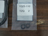 Scrap - 1/4" Wet End Kit 637313-PT for PD02P-X Diaphragm Pump