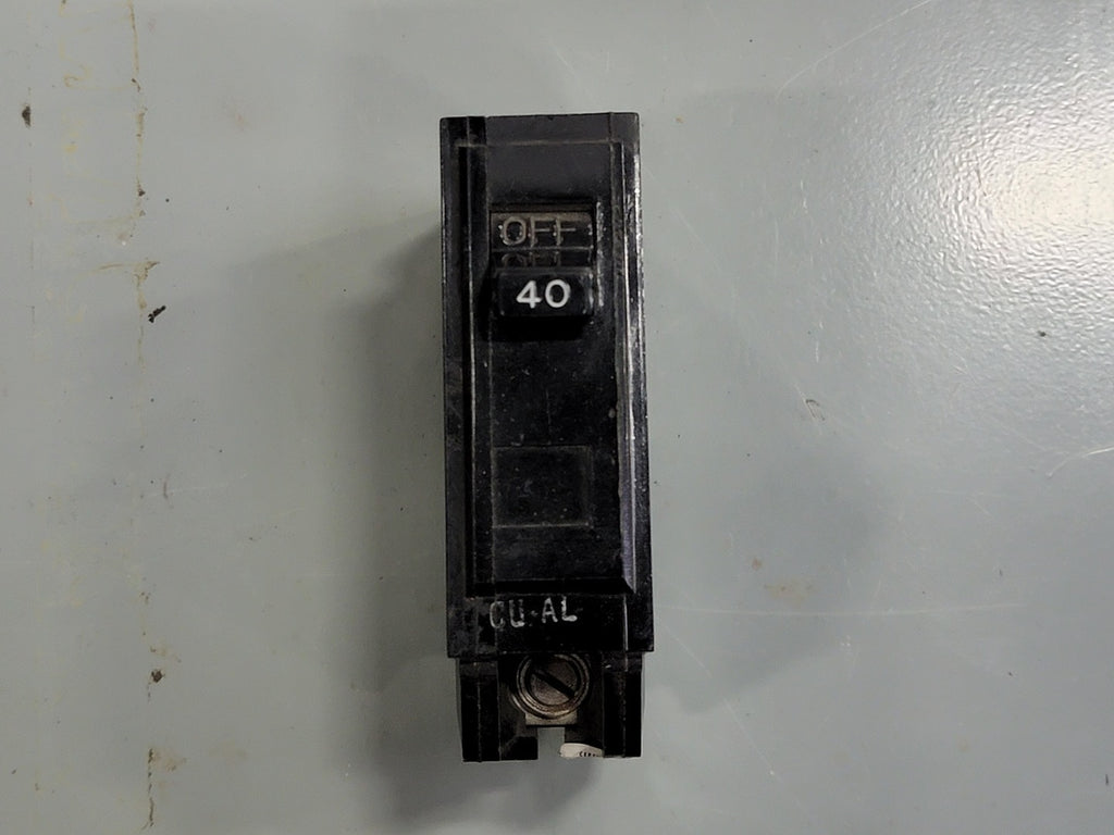 CANADIAN GENERAL ELECTRIC 40 Amp, 1 Pole, 120/240 Volts Circuit Breaker 