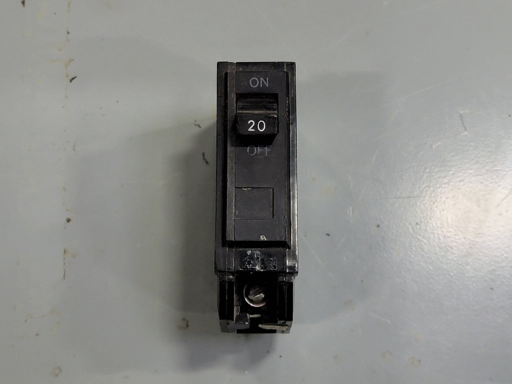 GENERAL ELECTRIC 20 Amp, 1 Pole, 120/240 volts Circuit Breaker