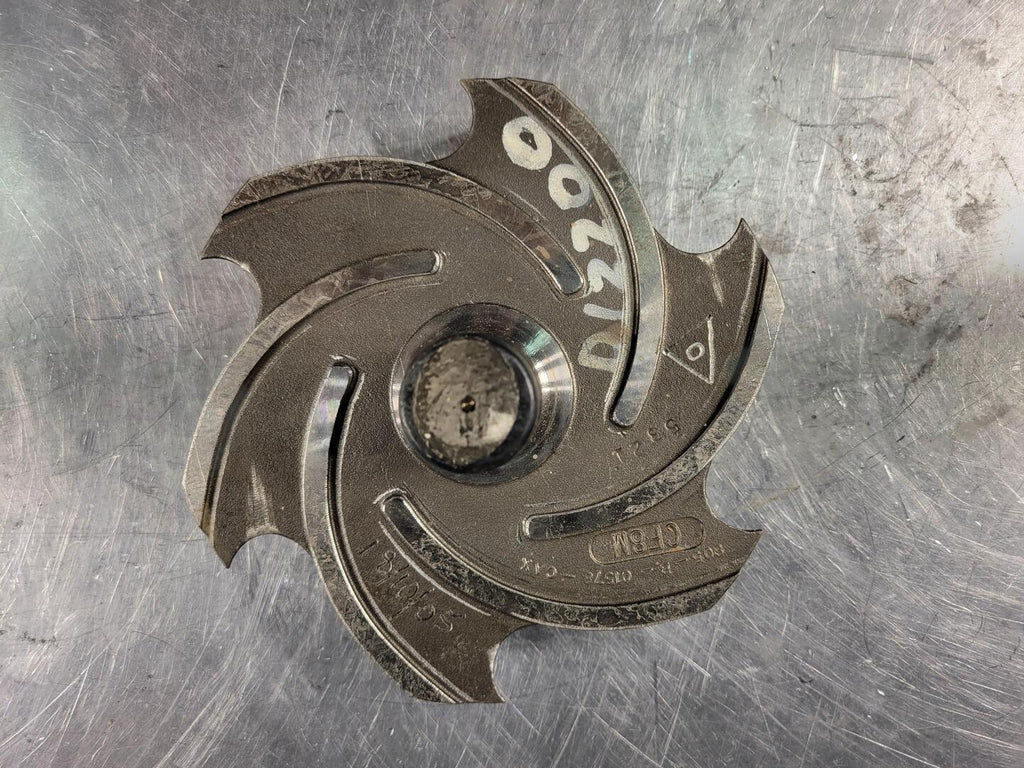 3/4" NPT, 5-Vane Stainless Pump Impeller 805-B-0157-CAX