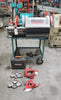 RIGID 1224 Heavy-Duty Pipe Threading Machine, 1/4"-4" Capacity, 120V, with Die Heads & Accessories