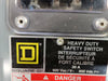 SQUARE D 30 Amp, 3 Pole, 600 volts, Non-Fusible Disconnect Switch CHU361AWK
