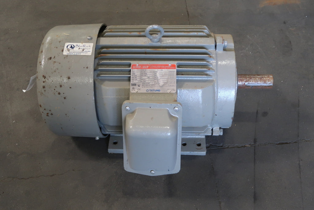 TATUNG  20 hp, 230/460 volts, 1760 rpm, 256T Electric Motor 