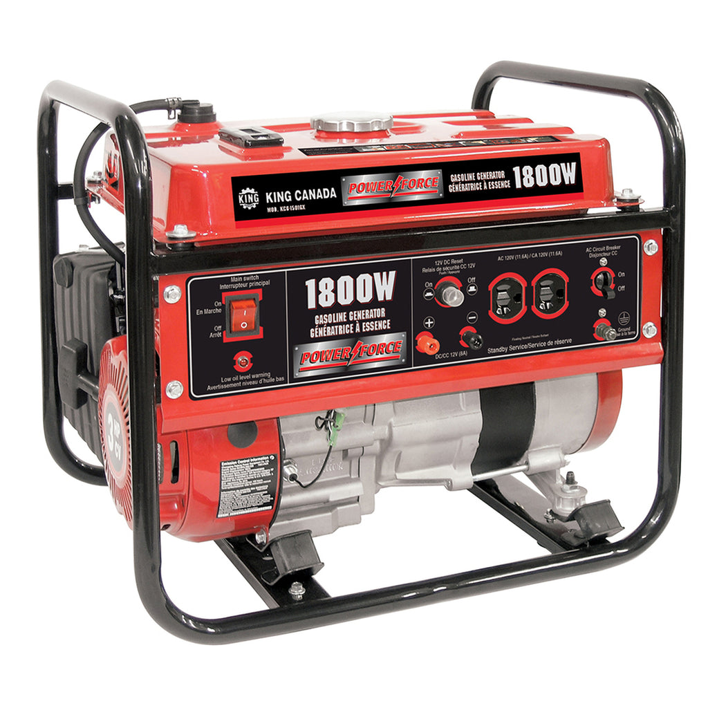 KING CANADA 1800W Gasoline Generator