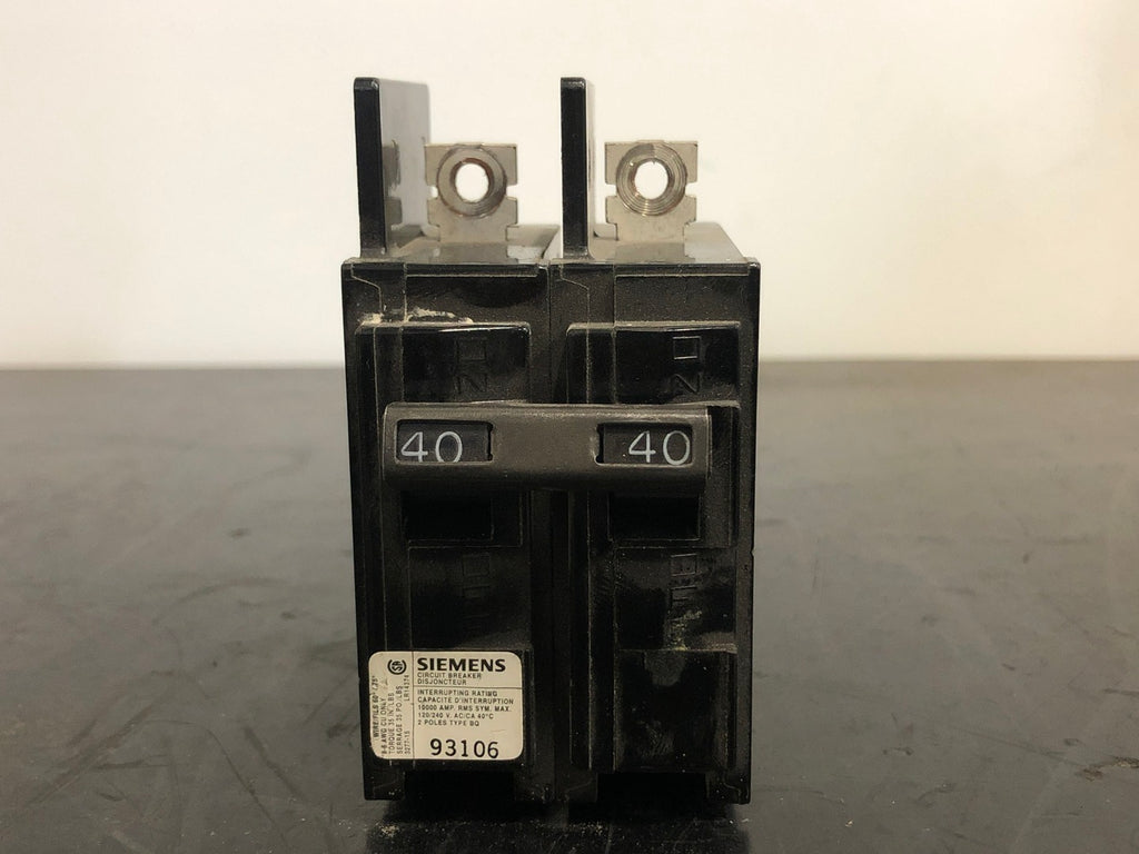 SIEMENS  40 Amp, 2 Pole, 120/240 Volts Circuit Breaker BQ2B040