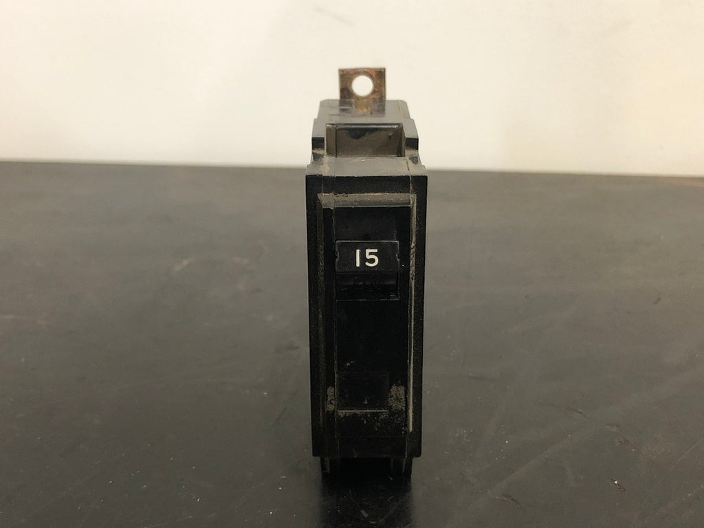 GENERAL ELECTRIC 15 Amp, 1 Pole, 120/240 volts Circuit Breaker TQB115