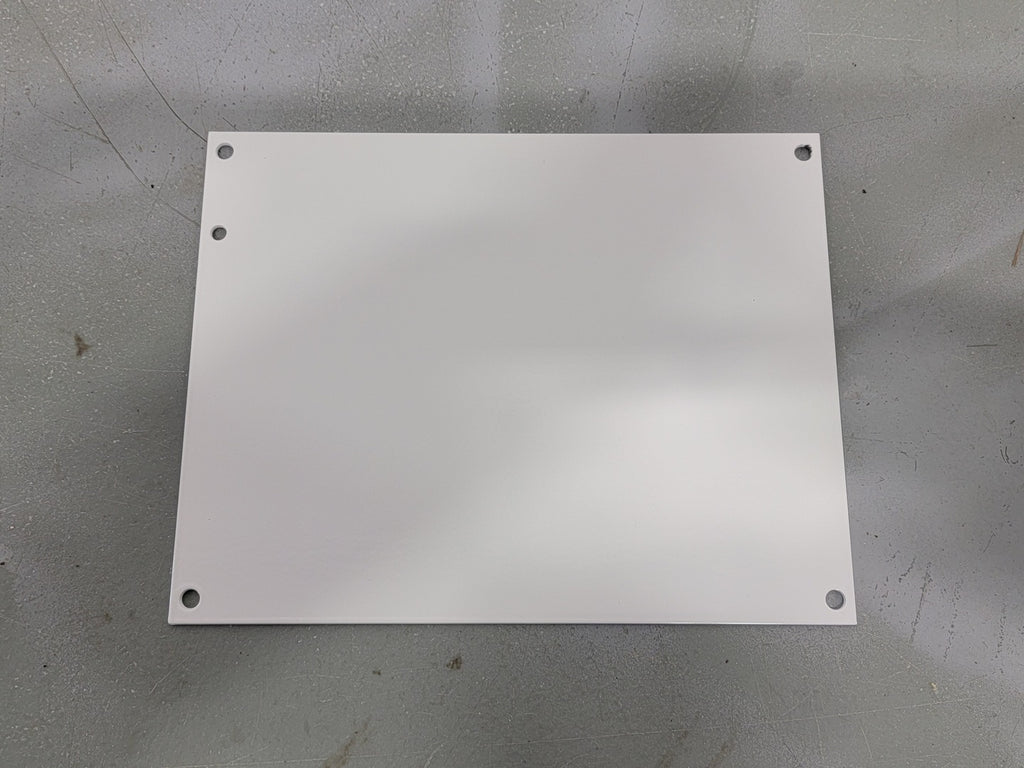 IPEX 8" x 8" Back Panel w/ White Epoxy Coating BP88CSW