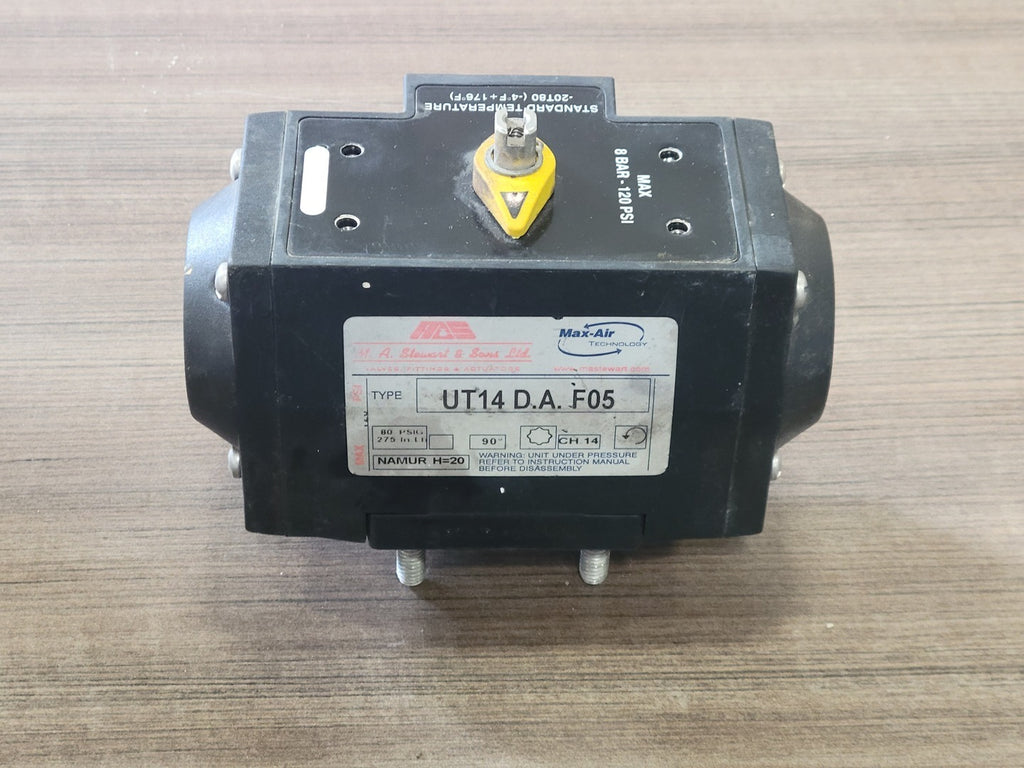 MAX-AIR UT14 D.A. F05 Double-Acting Technopolymer Actuator