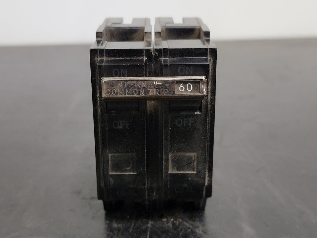 GENERAL ELECTRIC 60 Amp, 2 Pole, 120/240 Volts Circuit Breaker TQAL2160