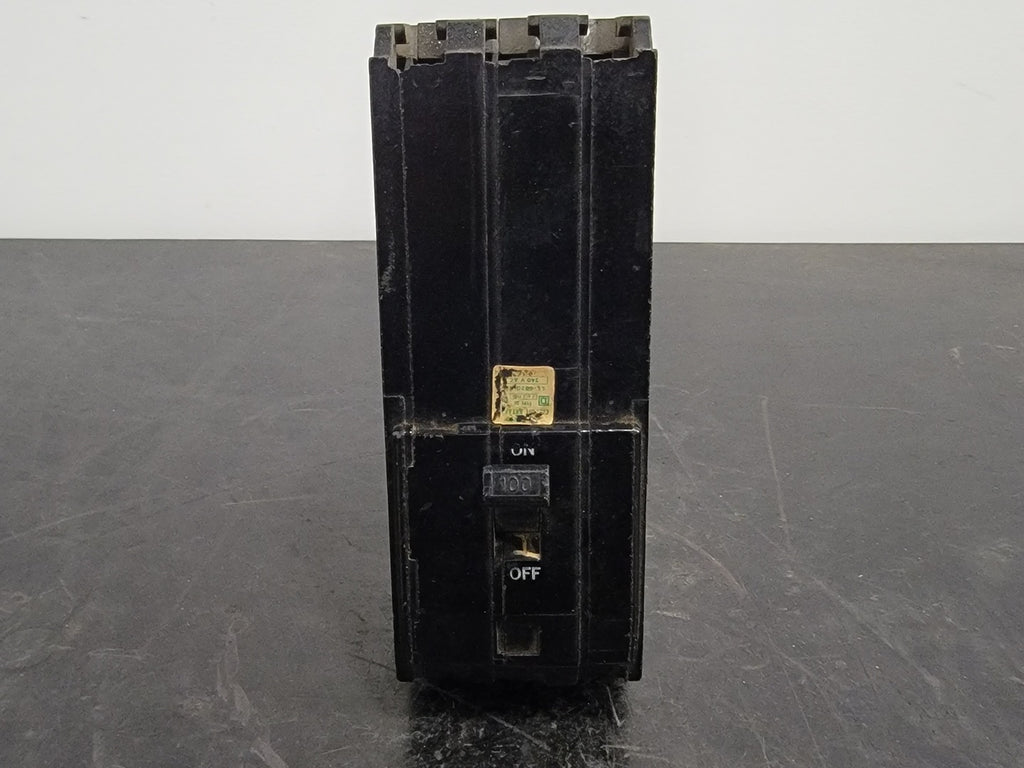 SQUARE D 100 Amp, 3 Pole, 240 volts Circuit Breaker QI3100
