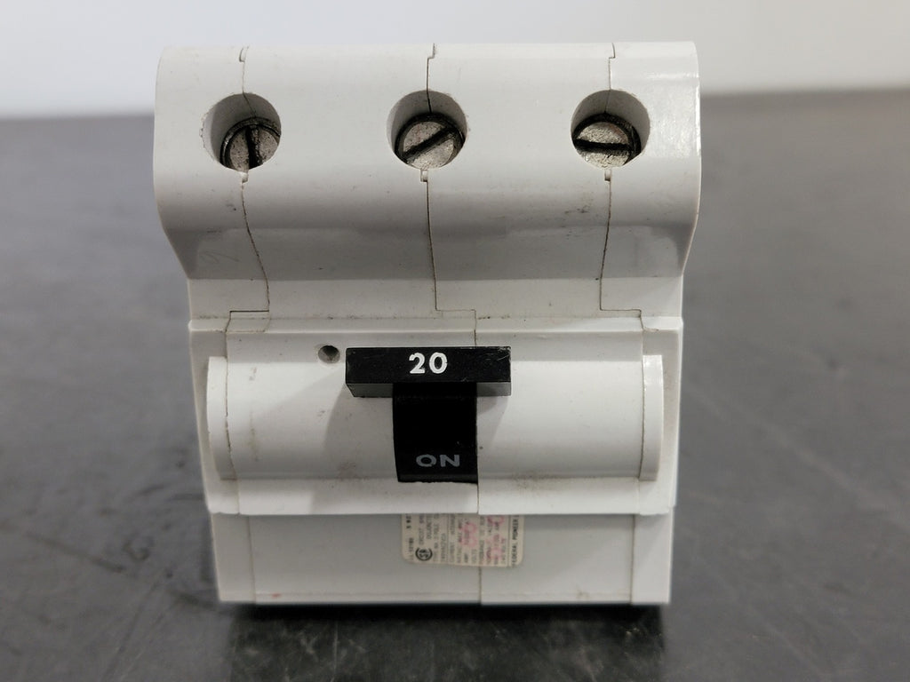 FEDERAL PIONEER 20 Amp, 3 Pole, 120/240 volts Circuit Breaker NA320