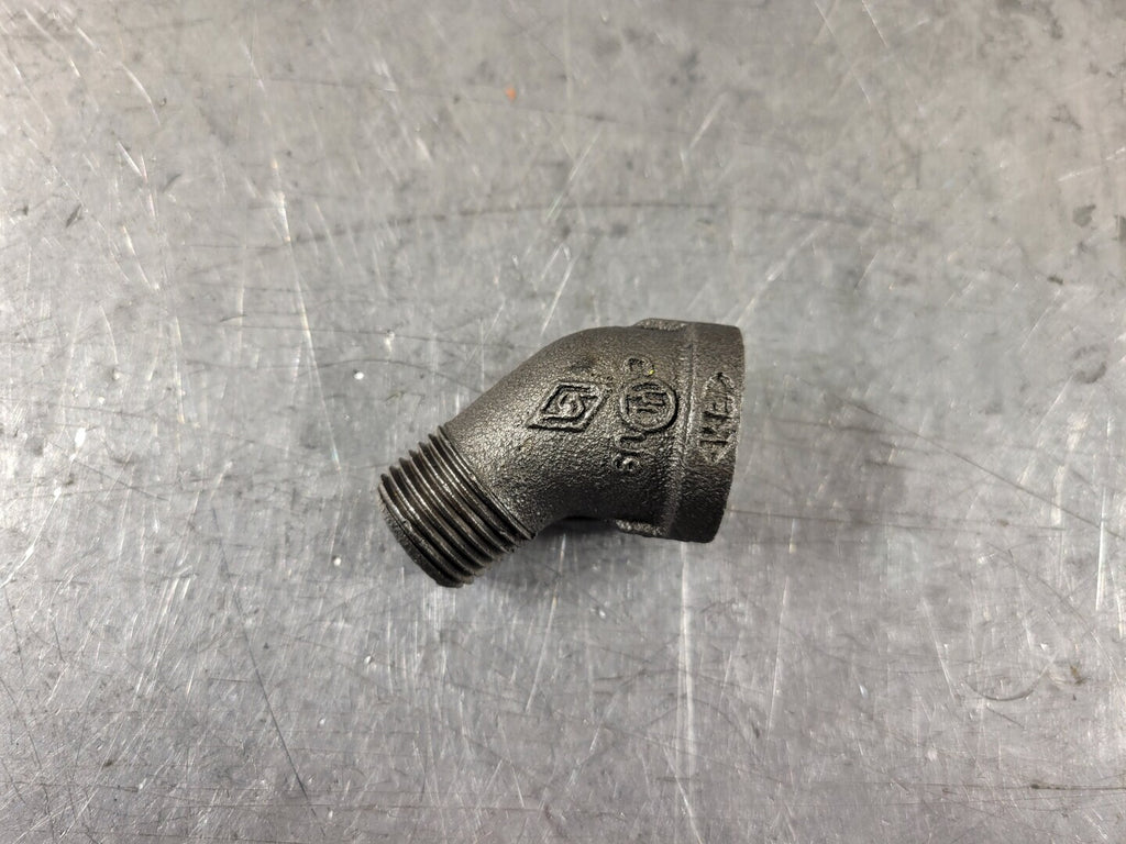 1/2" 45 Deg. Elbow MPT/FPT