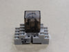 TYCO ELECTRONICS 5 Amp Interposing Relay KHAU-17D11-24 w/ Relay Socket 27E894