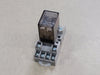 TYCO ELECTRONICS 5 Amp Interposing Relay KHAU-17D11-24 w/ Relay Socket 27E894