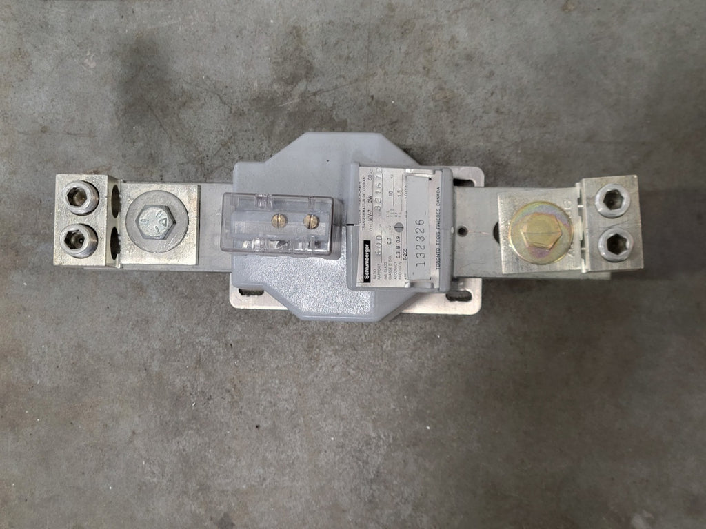 SCHLUMBERGER 600:5A Ratio Current Transformer Type MV-7 2W