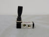 STC Hand-Operated Pneumatic Valve with Three Position Lever, Closed Center 4H230C-M