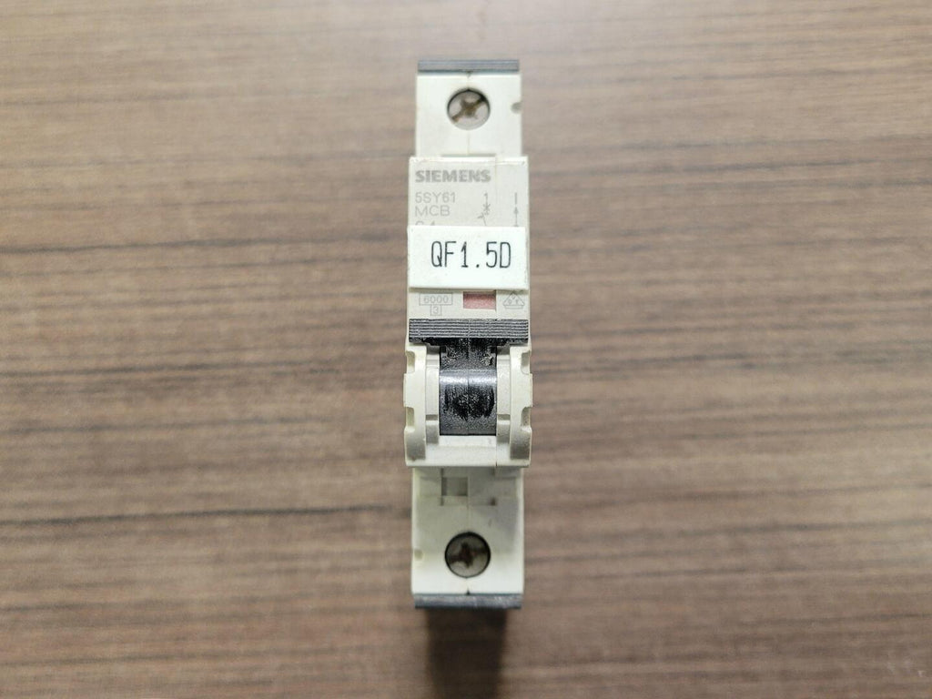 SIEMENS 4 Amp, 1 Pole, 240/415 volts Circuit Breaker 5SY61-C4