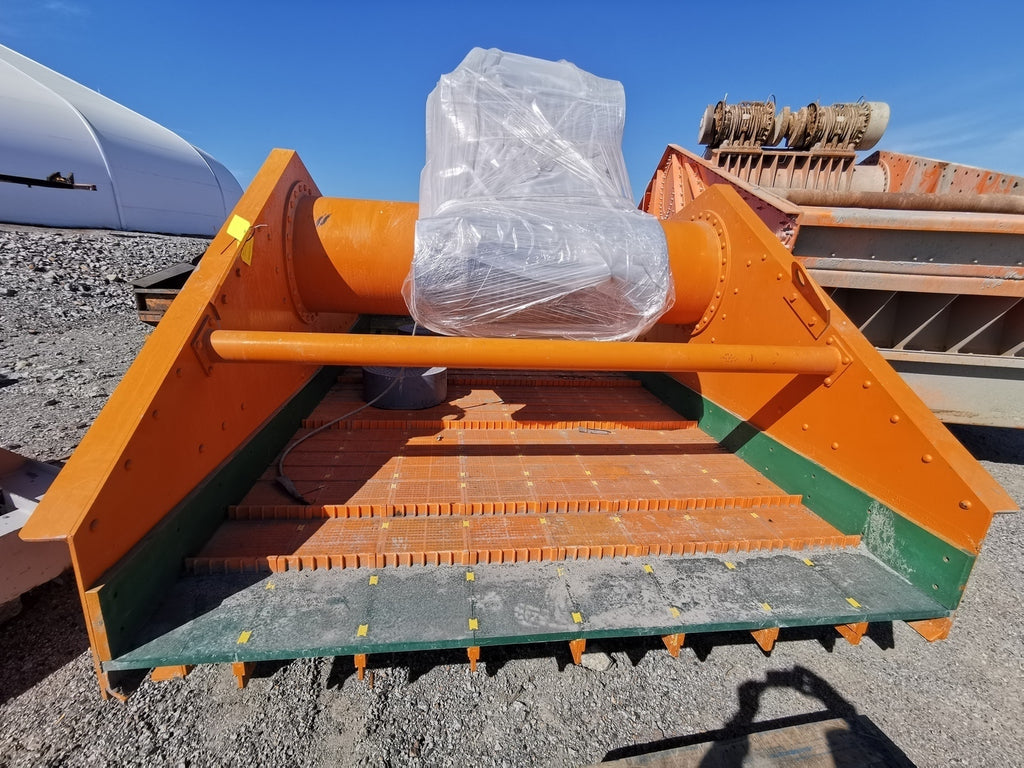 VIBRAMECH 14ft. x 8ft. Single Deck Vibrating Horizontal Screen H1-42-24 w/ 2x11 kW Motor