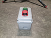 ALLEN-BRADLEY 2-Hole Fiberglass Enclosure 800H-2HZ4Y w/ Stop & Start Push Buttons