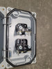 ALLEN-BRADLEY 2-Hole Fiberglass Enclosure 800H-2HZ4Y w/ Stop & Start Push Buttons
