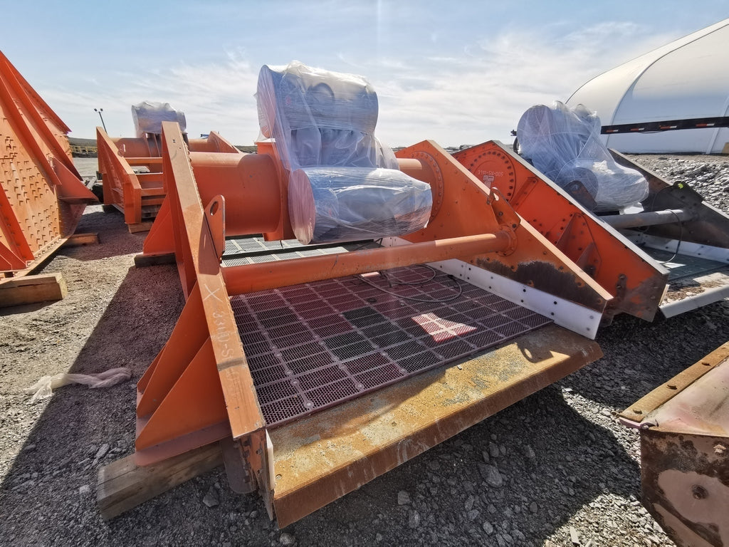 VIBRAMECH 16ft. x 8ft. Single Deck Vibrating Horizontal Screen H1-48-24 w/ 2x11 kW Motor