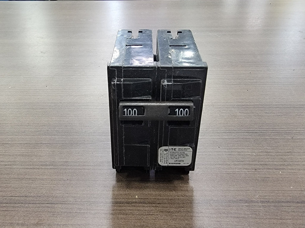 SIEMENS 100 Amp, 2 Pole, 120/240 volts Circuit Breaker Q2100