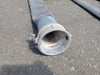 NEWLINE 4" x 30 ft Black Ribbed Layflat Water Discharge Hose 200 PSI NL2005-400